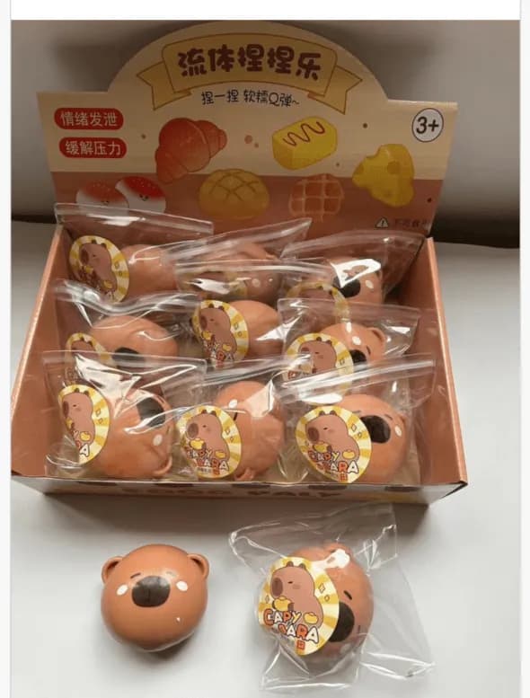 Zabawka Squeeze Antystresowa Capybara PK13225 - Miękki Gniotek