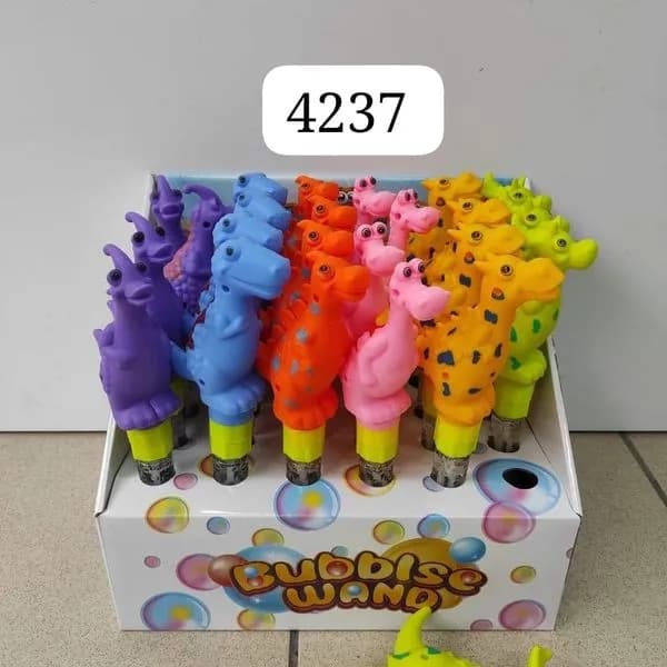 Bańki Mydlane Miecze Dinozaury 25cm Zestaw 24 szt.