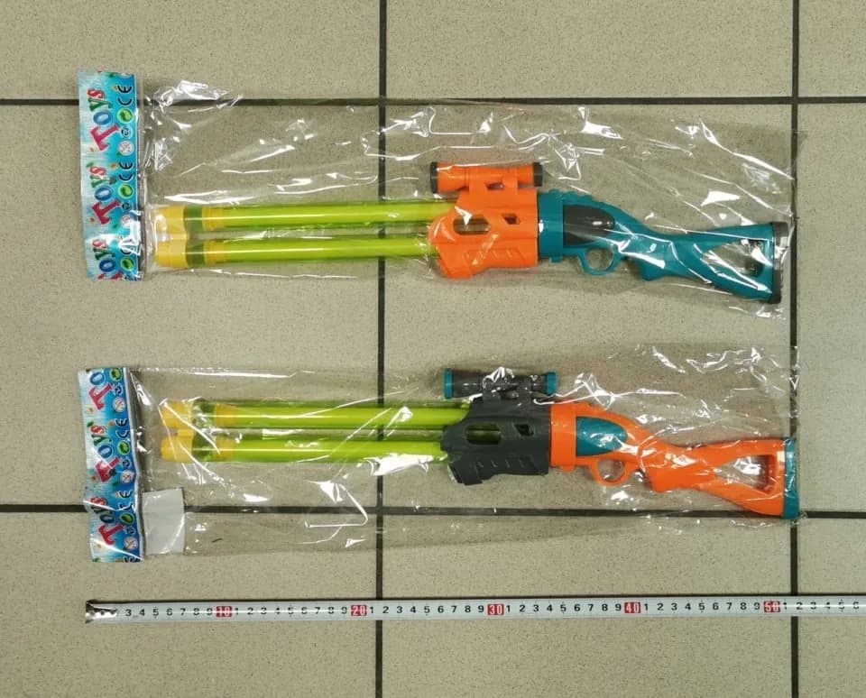 Pistolet na wodę pompa 50cm dwulufowy PK13254 - 12 szt.