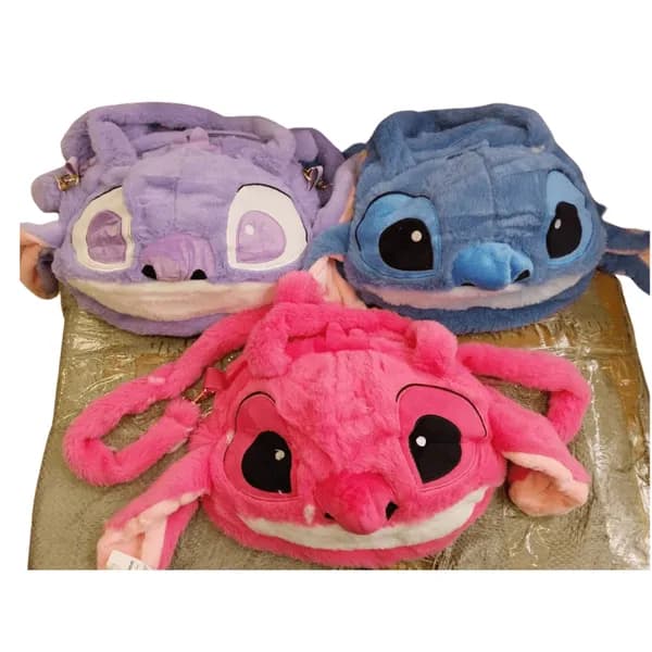 Torebka maskotka pluszowa postać z bajki Stitch Angel mix kolorów