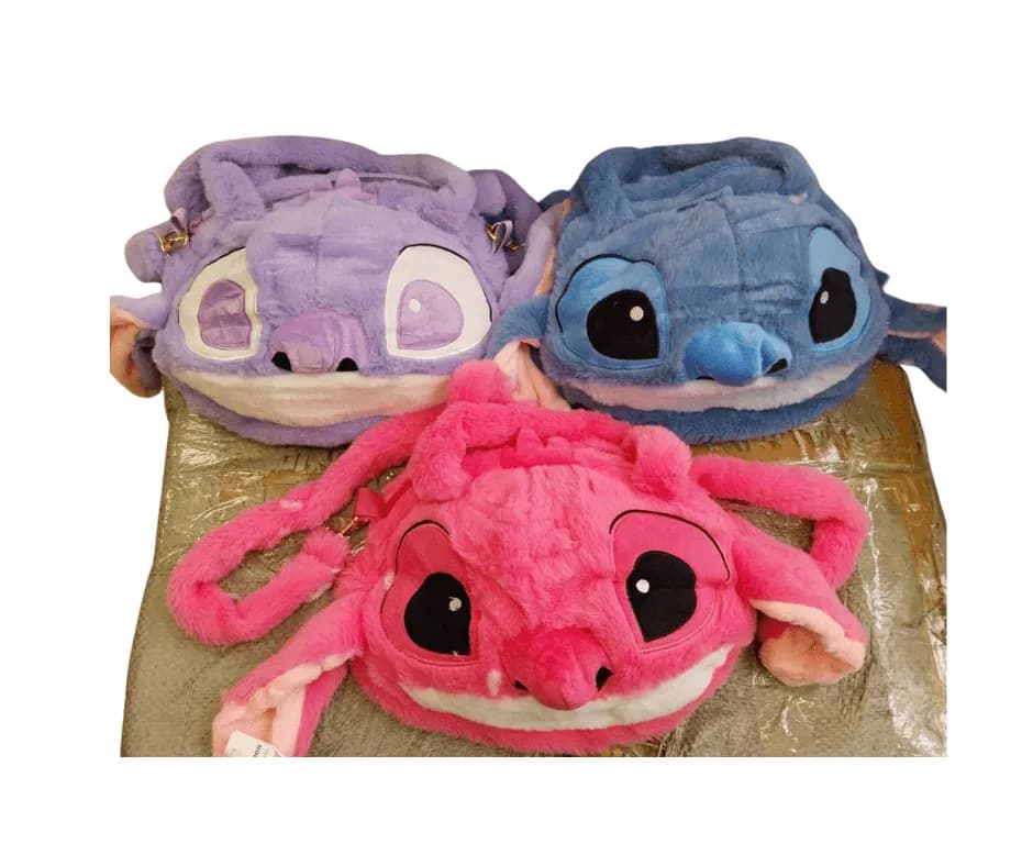 Torebka maskotka pluszowa postać z bajki Stitch Angel mix kolorów