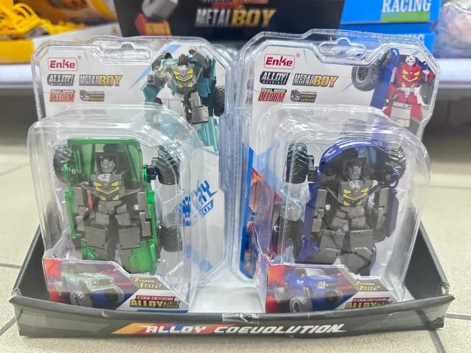 Robot Samochód Metal Boy Dual Mode Deform Alloy Enke 2w1