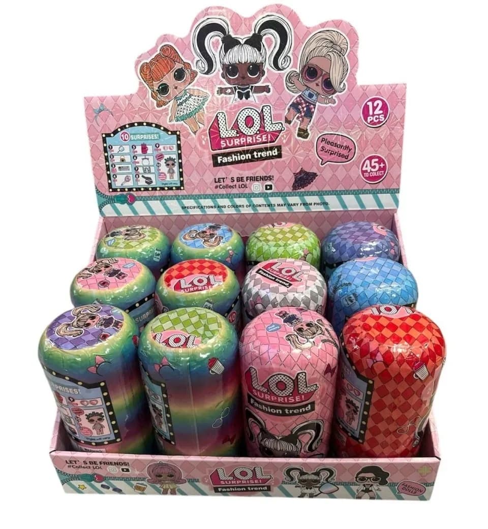 Lalki LOL Surprise Fashion Trend - zestaw 12 szt. kapsuły