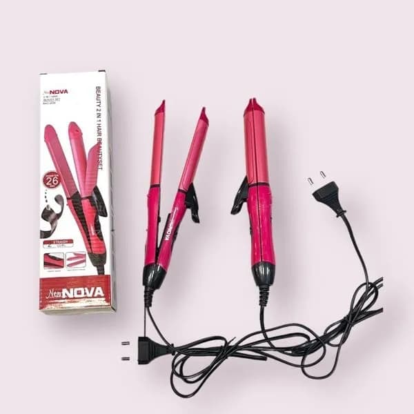 Prostownica 2 in 1 do Włosów