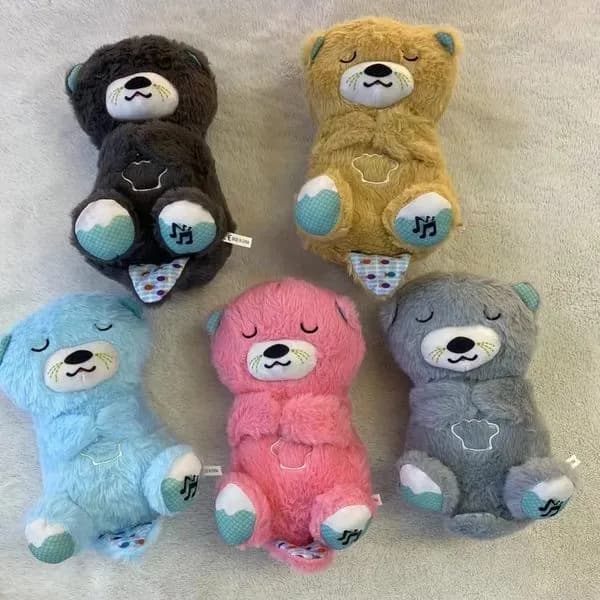 Maskotka Szumiąca Miś Pluszowy Różowy - Uspokajacz z Dźwiękiem