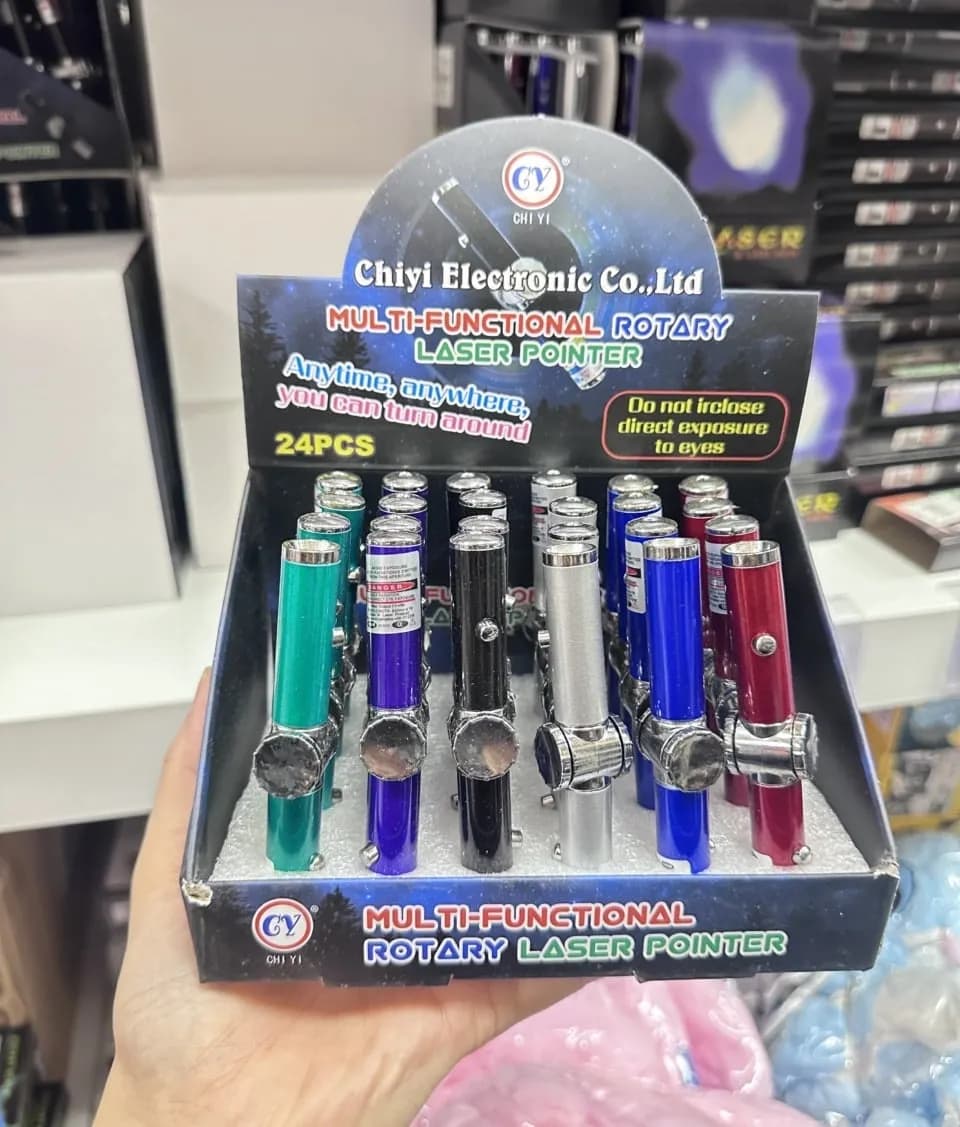 Wskaźnik laserowy obrotowy Chi Yi Electronic PK13513 metalowy mix