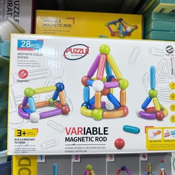 Zabawka Variable Magnetic Rod 28PCS