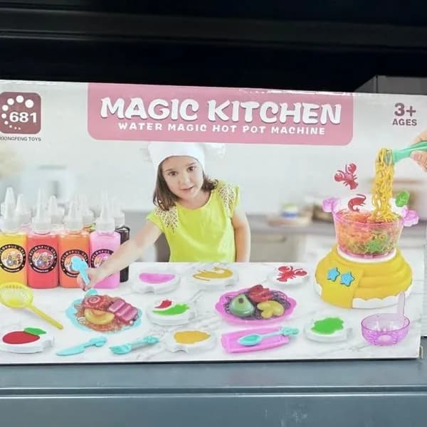 Zestaw Magic Kitchen - Water Magic Hot Pot, masa plastyczna żelowa