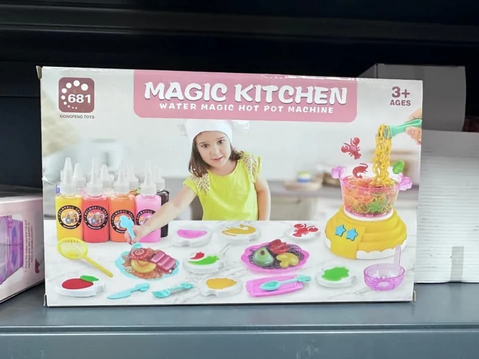 Zestaw Magic Kitchen - Water Magic Hot Pot, masa plastyczna żelowa