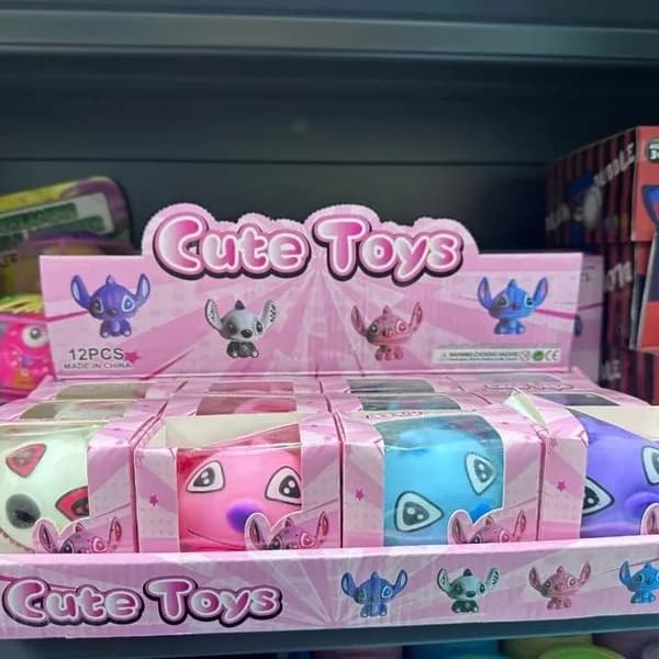 Zabawki Squeeze "Cute Toys" postacie z bajek, zestaw 12 szt. Mix