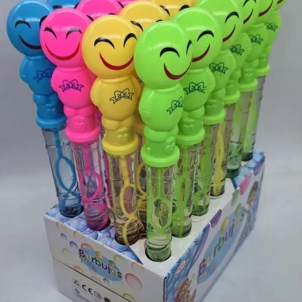 Miecz do baniek mydlanych Bubble Burbujas 35cm Uśmiechnięta Buźka