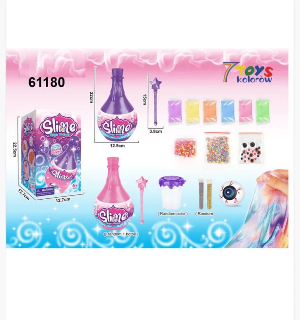 Zestaw do tworzenia slime PK13592 Magic Potions 22cm