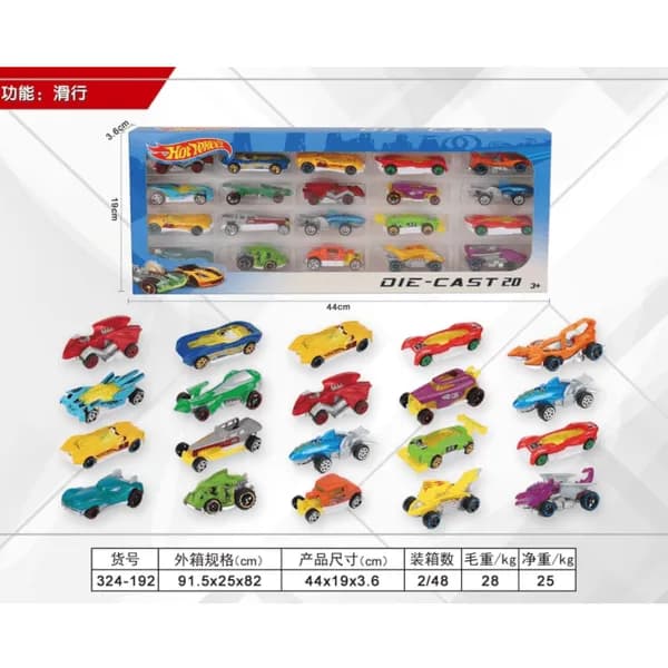 Zestaw Samochod Hot Wheel Die Cast