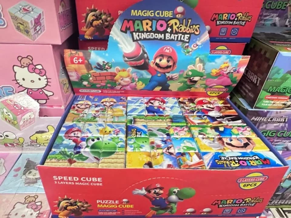 Kostka logiczna Magic Cube Mario Rabbids 3 warstwy Speed Cube
