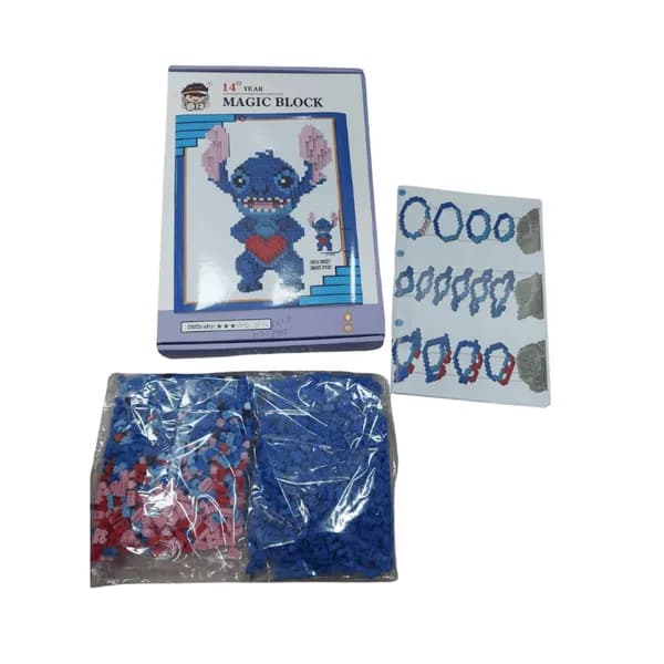 Klocki konstrukcyjne Magic Block Stitch PK13757 3947 el.