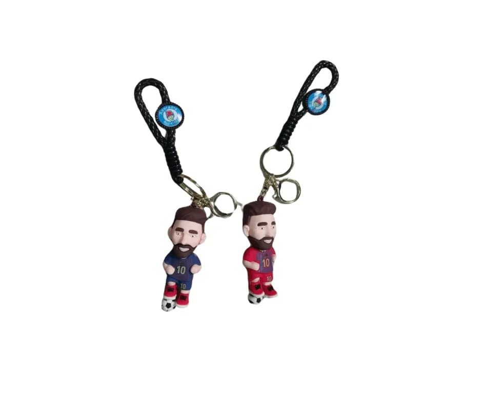 Brelok do Kluczy Piłkarz Figurka Nr 10 z Paskiem 24 szt.