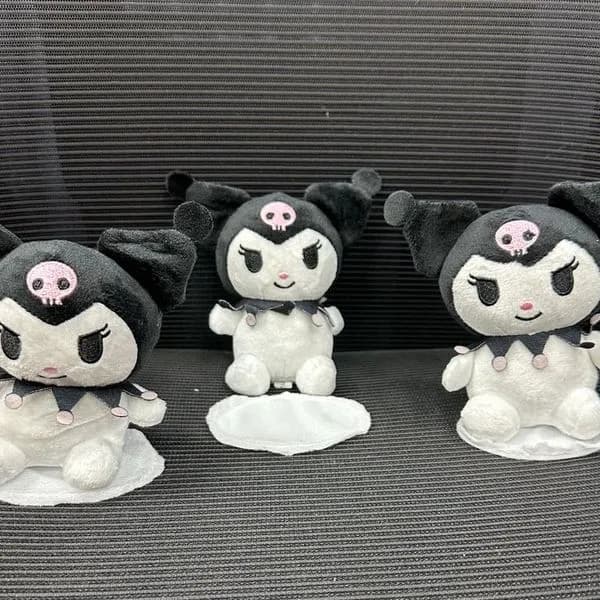 Maskotka na Rzep Kuromi - Pluszowa Figurka Czarno-Biała