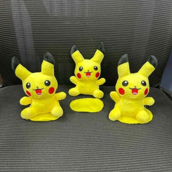 Maskotka na Rzep Pikachu - Żółta Pluszowa Zabawka, 12 szt.