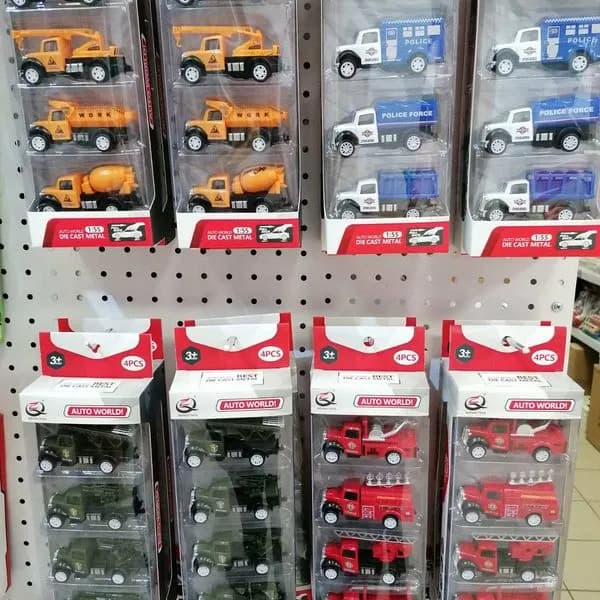 Zestaw Auto World Metal