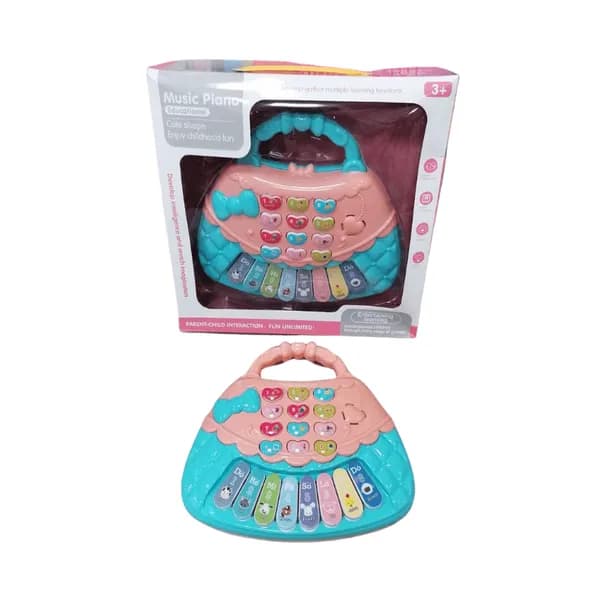 Zabawka Music Piano dla Dzieci, Interaktywne Pianinko Torebka