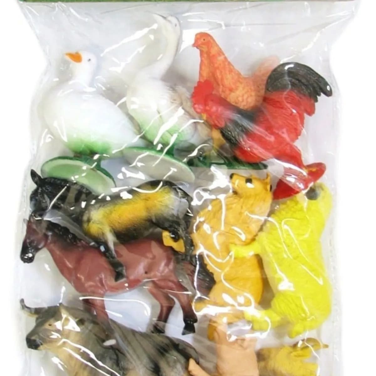 Zestaw figurek zwierzęta wiejskie Farm Animals Set 12 szt.