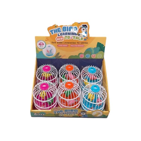 Zabawka The Bird Learning To Talk - Interaktywne Ptaszki w Klatkach