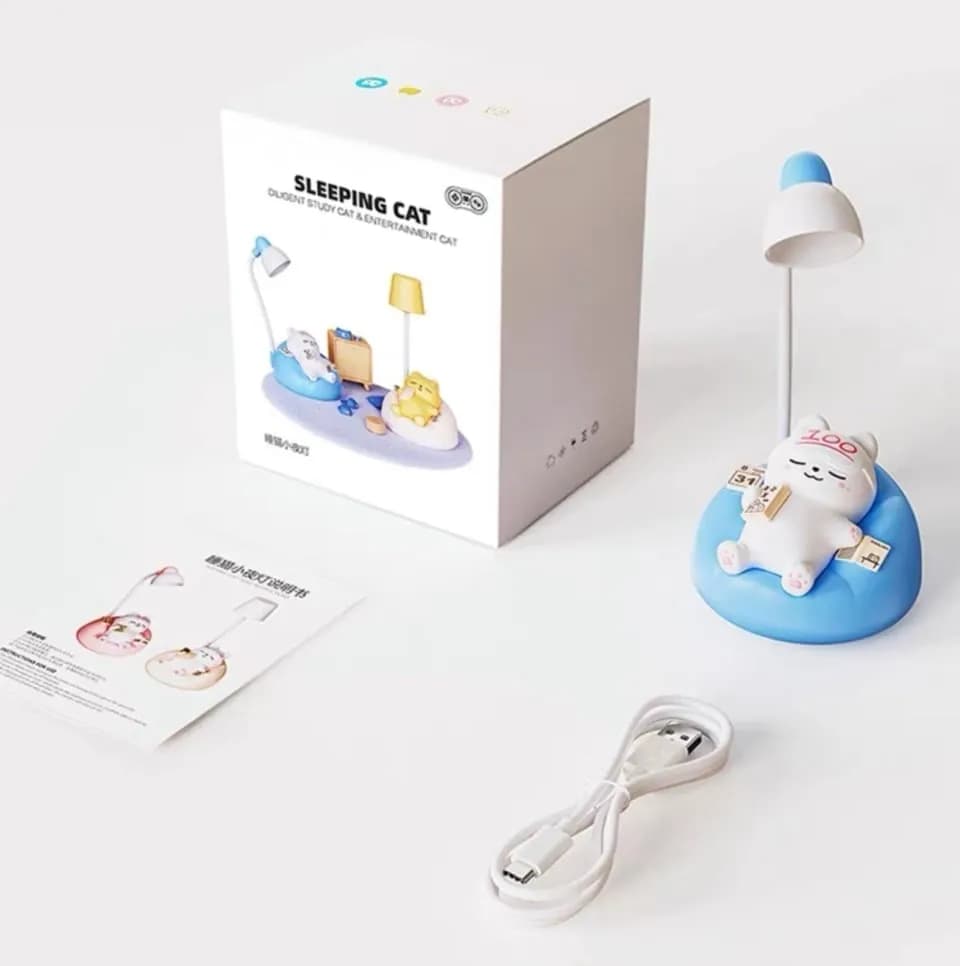 Lampka nocna LED dla dzieci na poklepać, ładowanie USB, mix wzorów