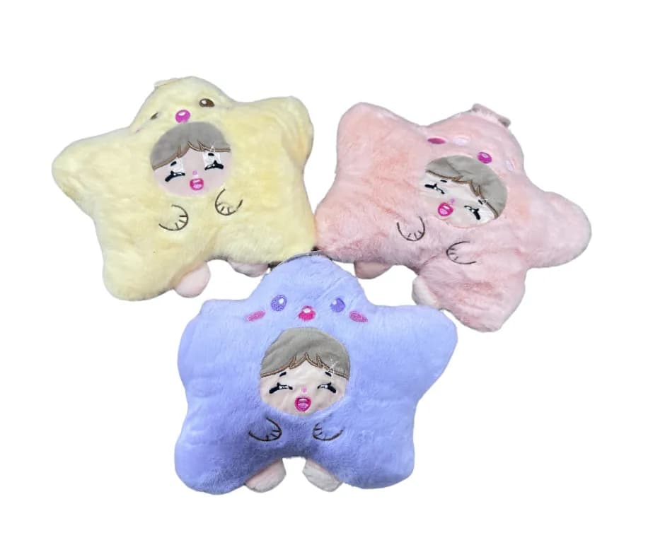 Maskotka Pluszowa Gwiazdka z Buzią 20cm Mix Kolorów