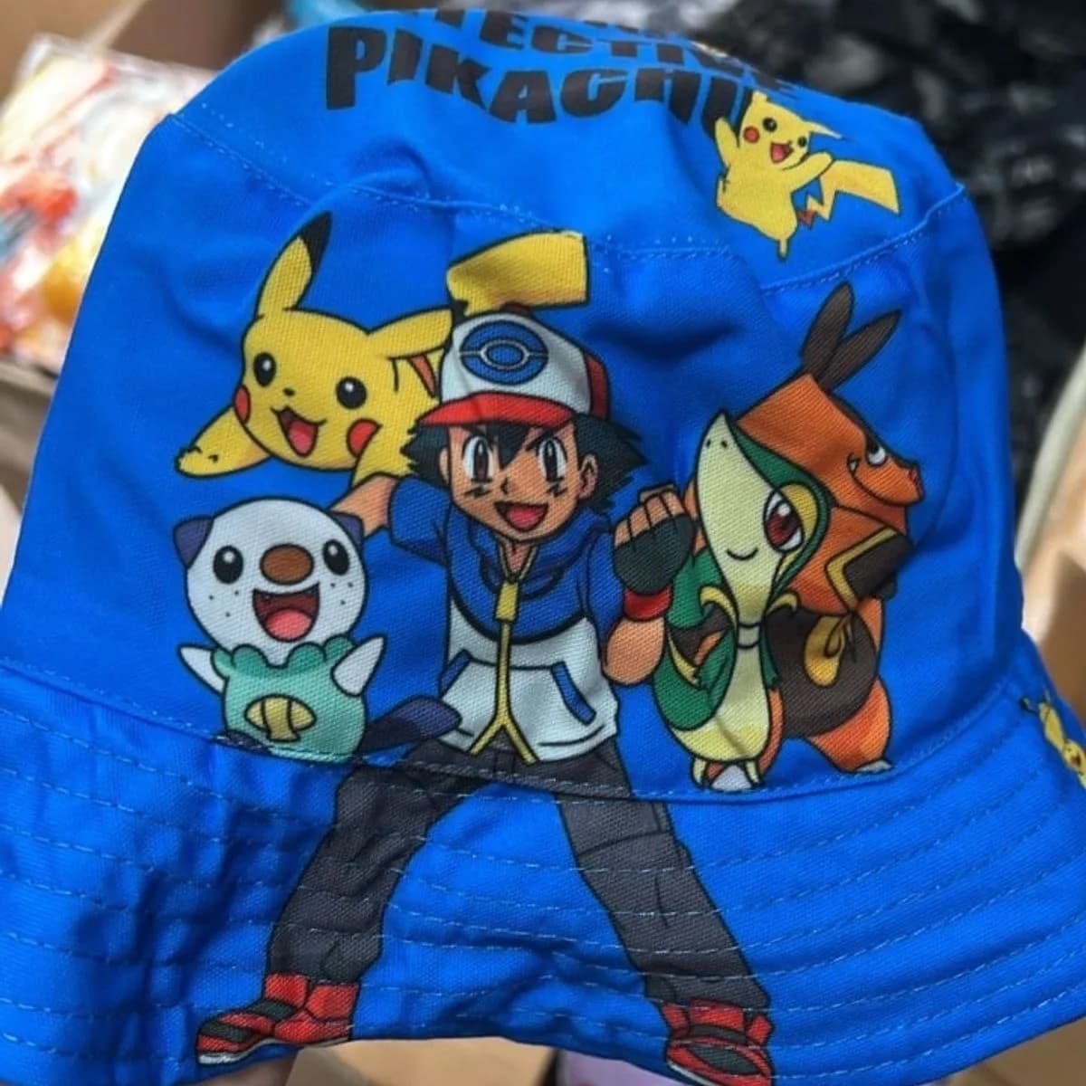 Kapelusz dla Dzieci Pokemon Niebieski Bucket Hat