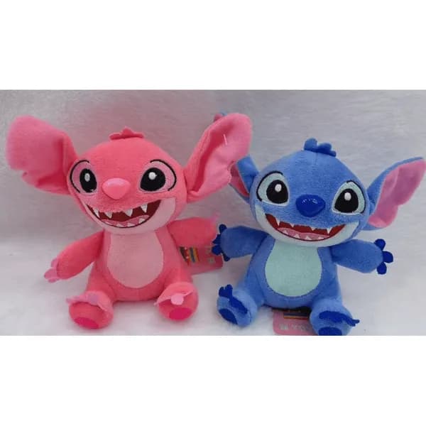 Maskotka Pluszowa Stitch i Angel Mix Kolorów 12 szt.