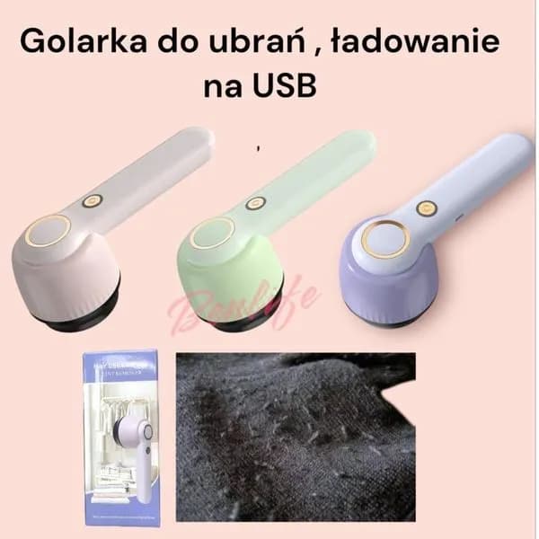 Goloarka do Ubrań ładowanie na USB
