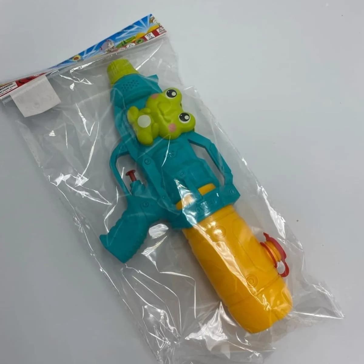 Zabawka Pistolet na Wodę z Żabką, Kolorowy, Hurt 12 szt.