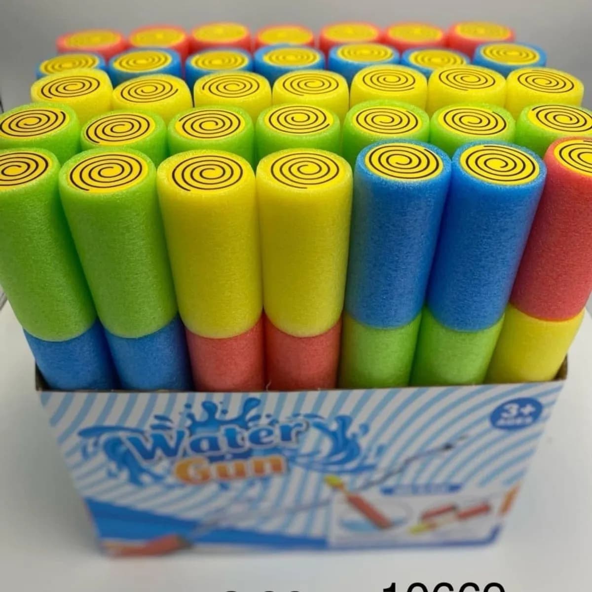 Piankowy Pistolet na Wodę Sikawka - Zabawka 24 szt. Mix Kolorów