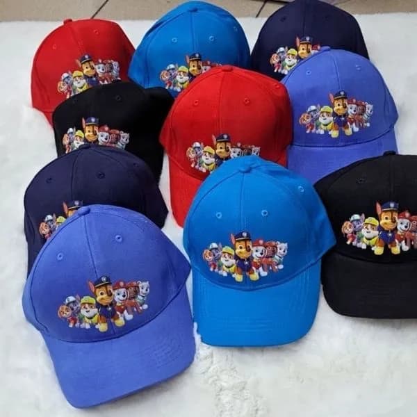 Czapka z daszkiem dla dzieci Psi Patrol Rozmiar 52-54 Mix kolorów