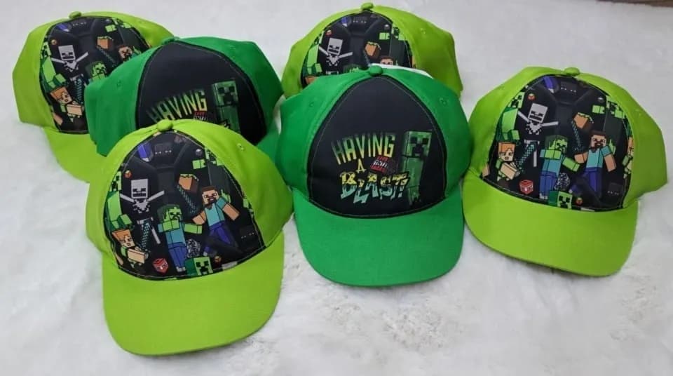 Czapka dla Dzieci Rozmiar 52-54 Minecraft Having a Blast Mix