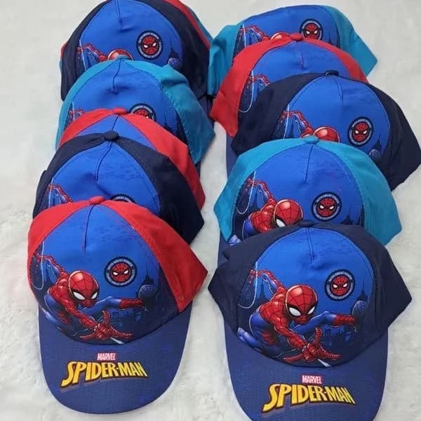 Czapka dla Dzieci Marvel Spider-Man z Daszkiem Mix Kolorów