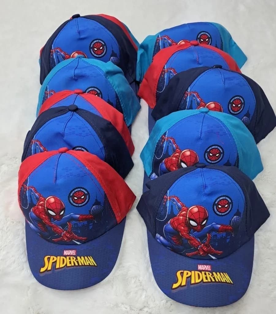 Czapka dla Dzieci Marvel Spider-Man z Daszkiem Mix Kolorów
