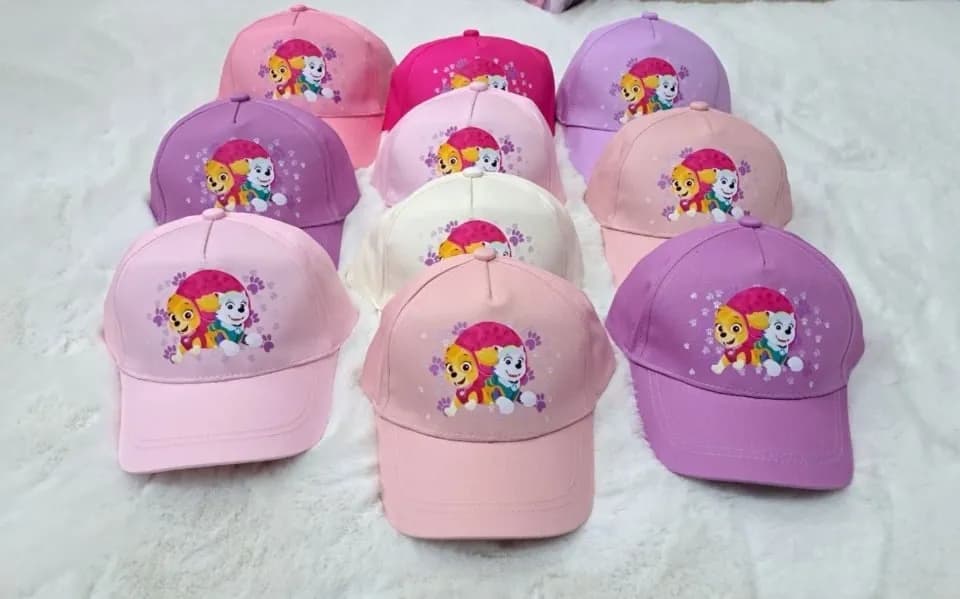 Czapka dla Dzieci z daszkiem Psi Patrol Mix kolorów 10 szt.