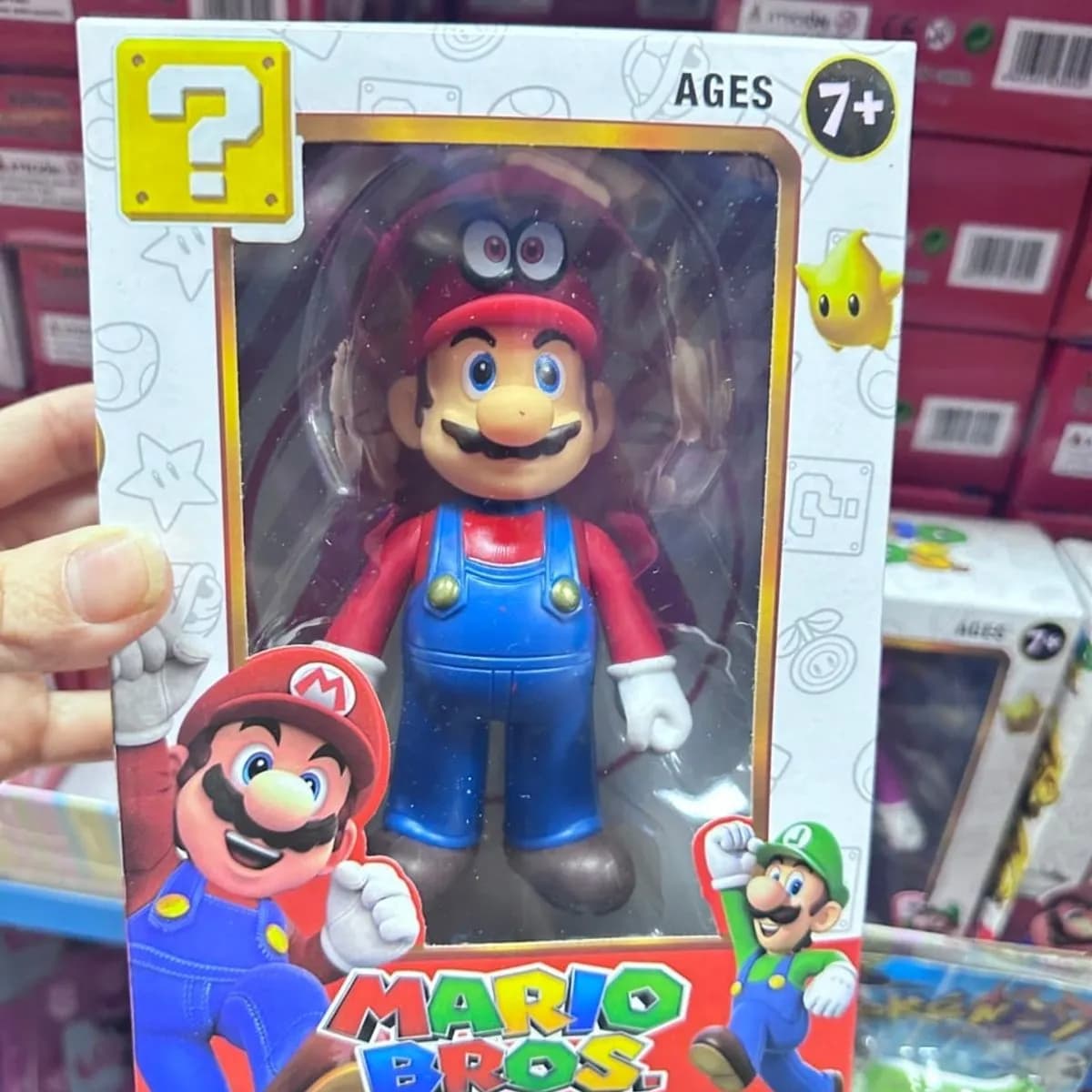 Zabawki Figurki Mario Bros - Mix 12 szt. 7+