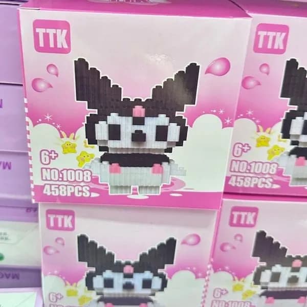 Klocki Mikro Kuromi TTK NO.1008 458PCS Figurka Kolekcjonerska