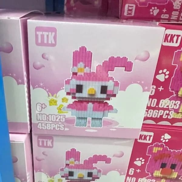 Klocki Mikro Hello Kitty My Melody 458PCS TTK Zestaw