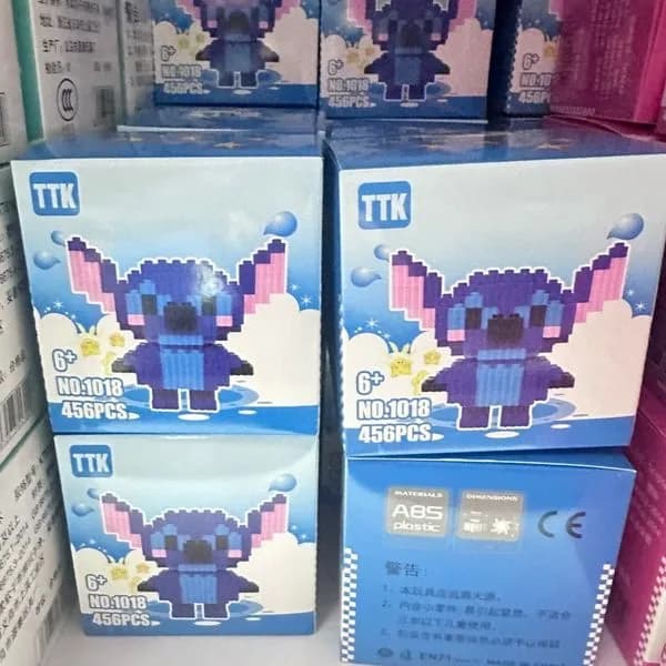 Klocki Mikro Stitch 456PCS TTK Figurka Konstrukcyjna 6+