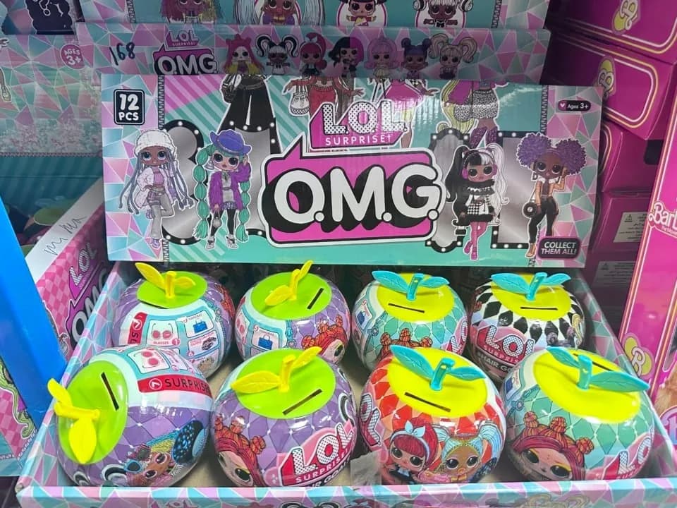 Zabawki LOL Surprise OMG - Skarbonka Jabłko z Niespodzianką