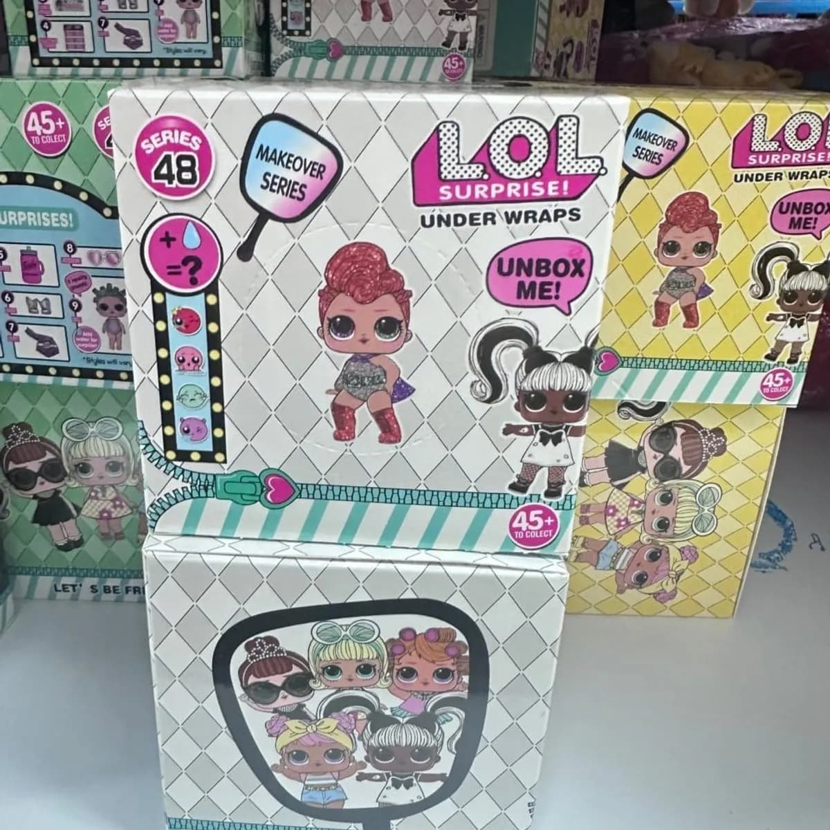 Lalka LOL Surprise Unbox Me Under Wraps Series 48 Mix