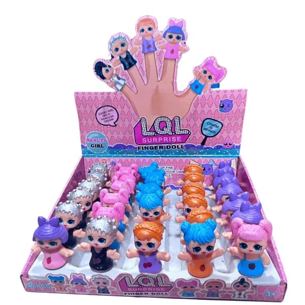 Zestaw Zabawki Lalka LQL Surprise Finger Doll