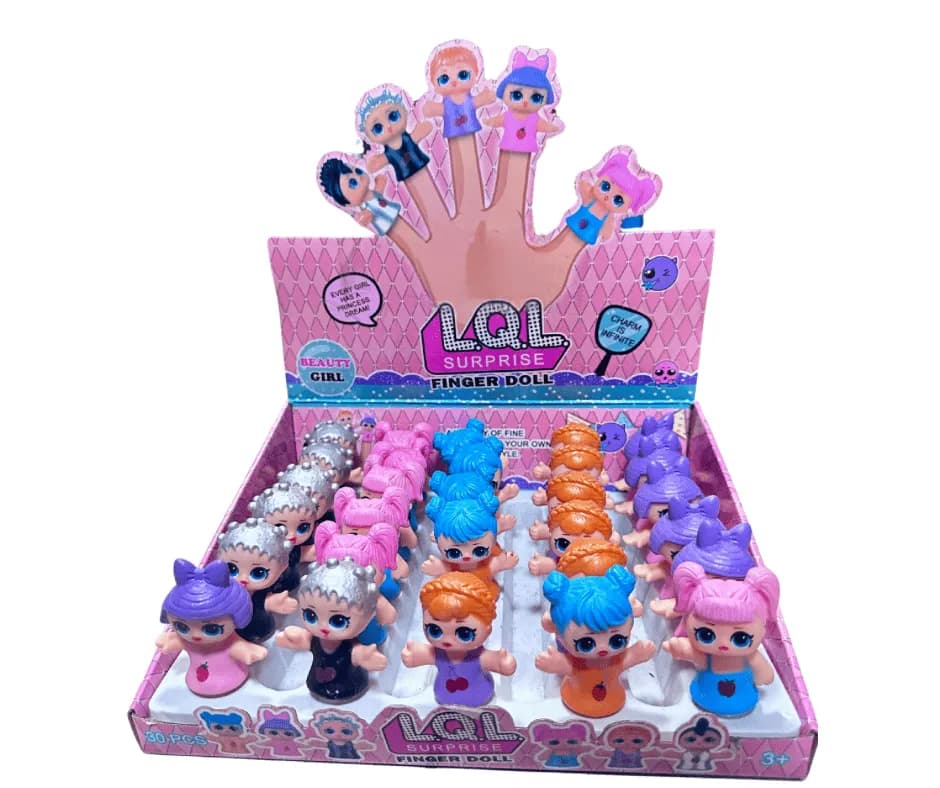 Zestaw Zabawki Lalka LQL Surprise Finger Doll