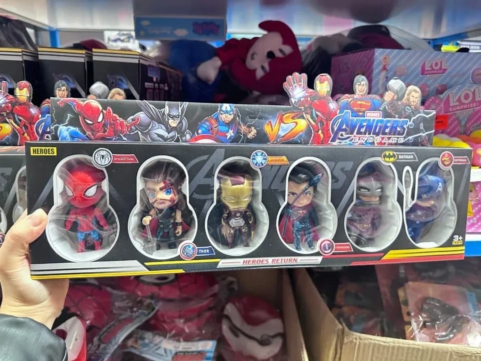 Zestaw 6 figurek Superbohaterów Avengers Heroes 6PCS