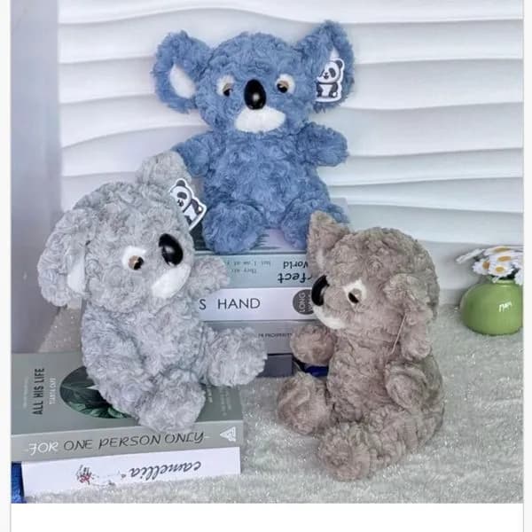 Maskotka Pluszowa Koala Futerko Rose Mix Kolorów 12 szt.