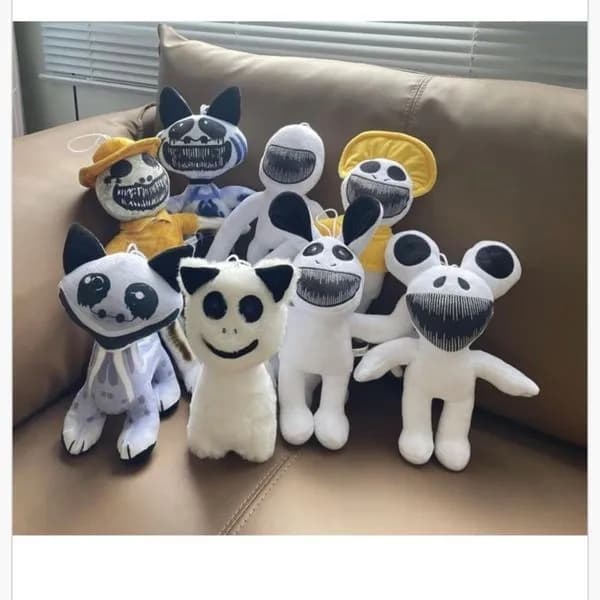 Maskotka Pluszowa Mix Wzorów Horror z Zawieszką - 12 szt.