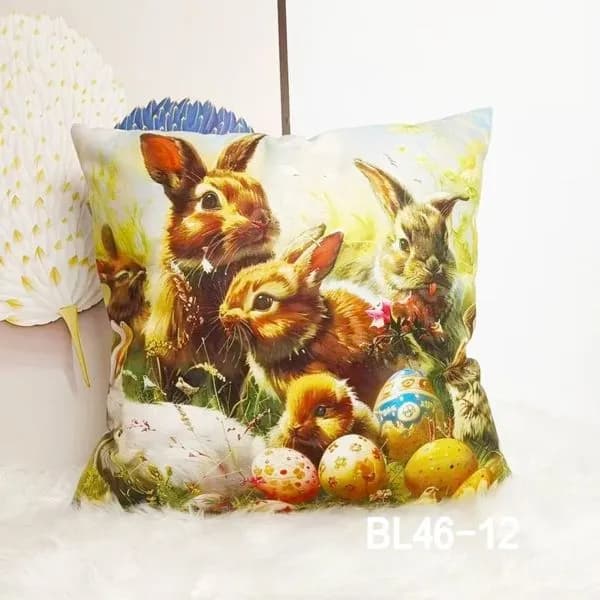 Poszewka na Poduszki Wielkanocy 40x40cm